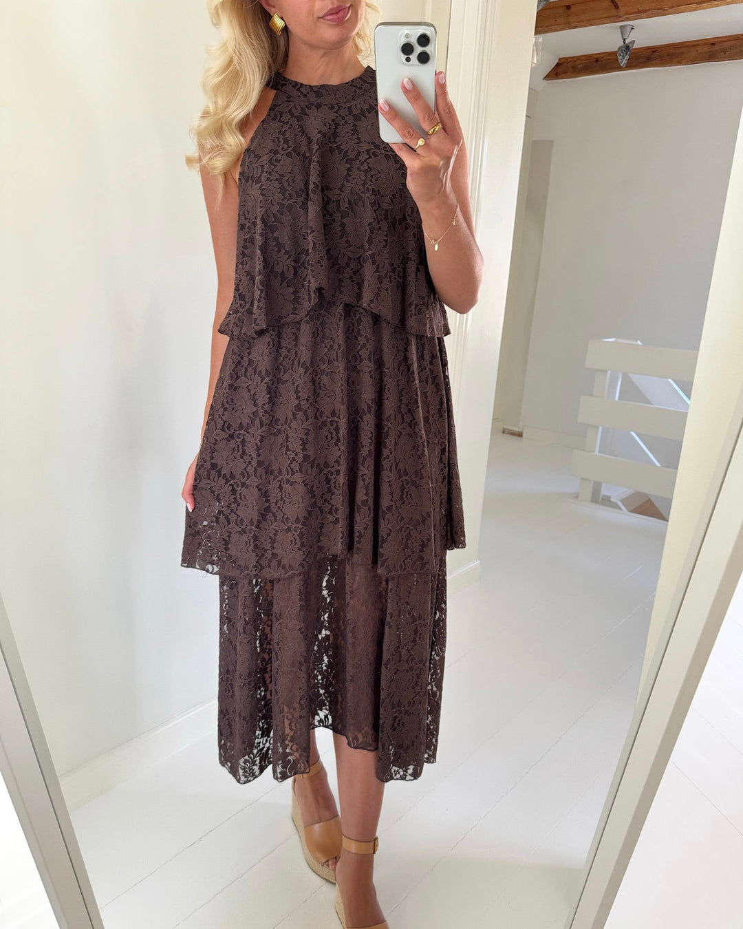 A-View kjole sasja brown