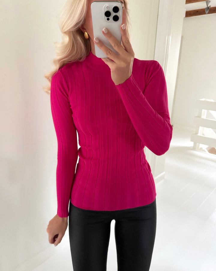 Sister's Point bluse hotti dark pink