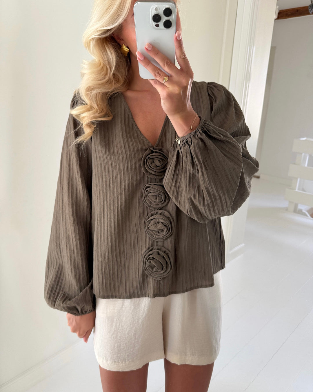 Love&Divine bluse love1464 teak