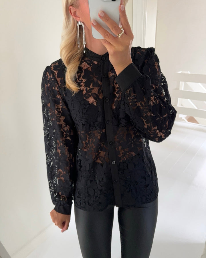 Sister's Point skjorte gizette-sh black