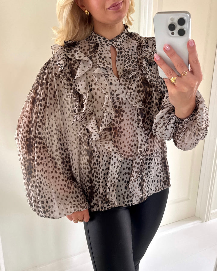 Y.A.S bluse cheemi ls sea pearl cheemi print