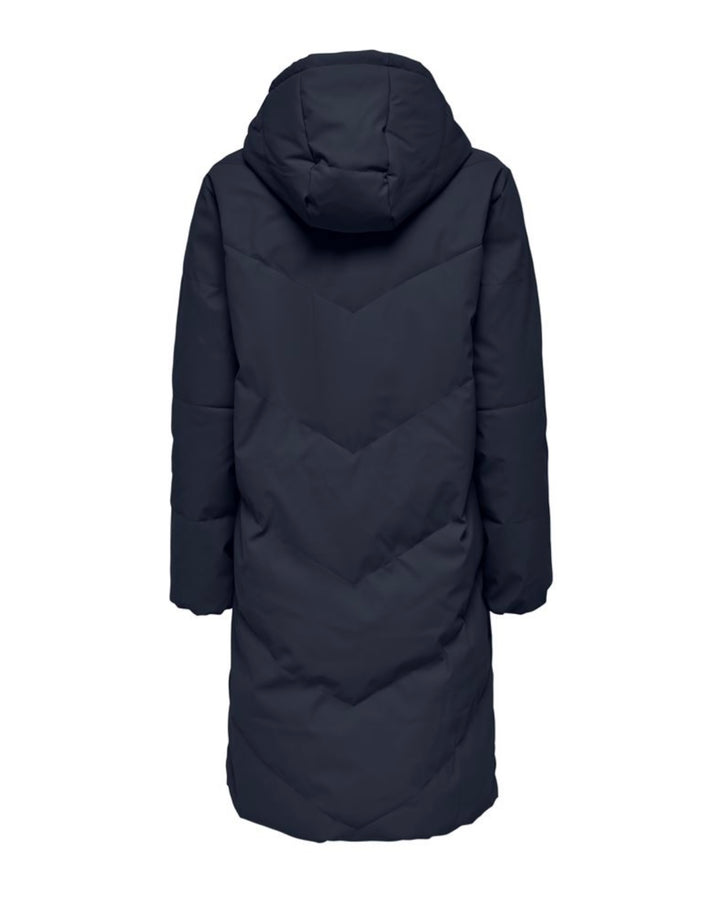 JDY jakke ulrikka life water rep puffa otw noos dark sapphire
