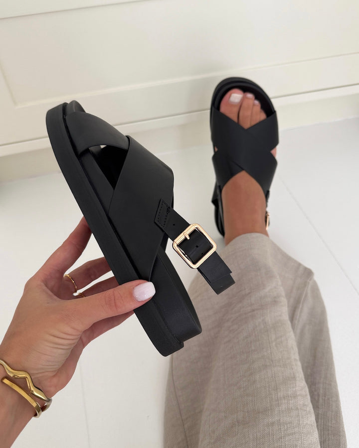 Only sandaler minnie-2 pu black - FORUDBESTILLING LEV. UGE 24