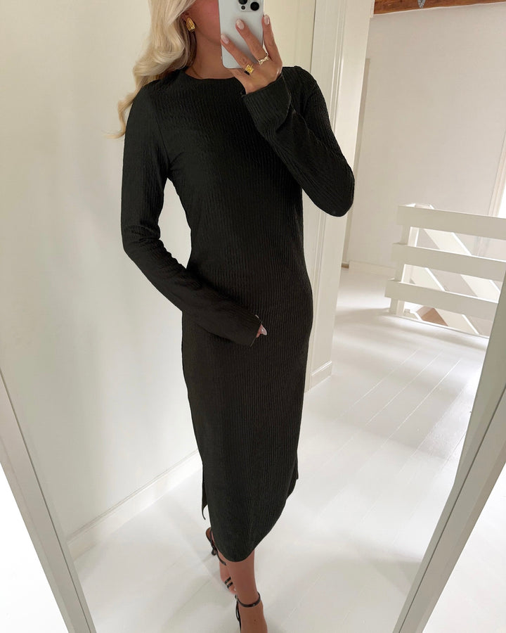 JDY kjole bella ls structure rosin