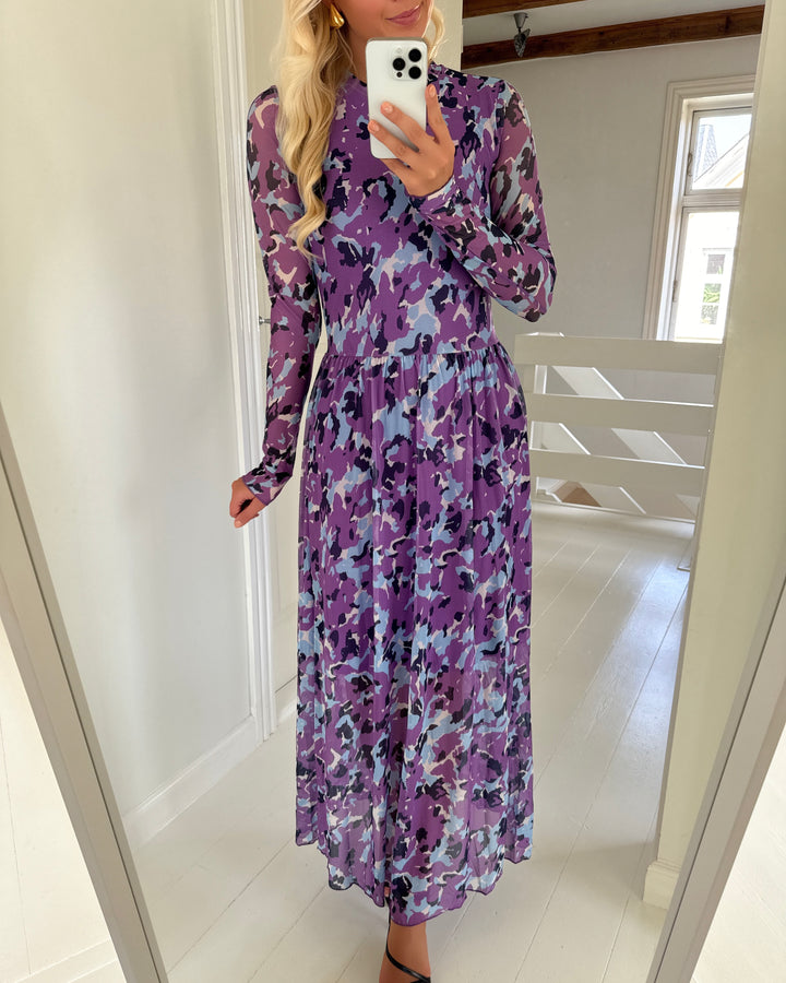 Moves kjole marisan midi dewberry