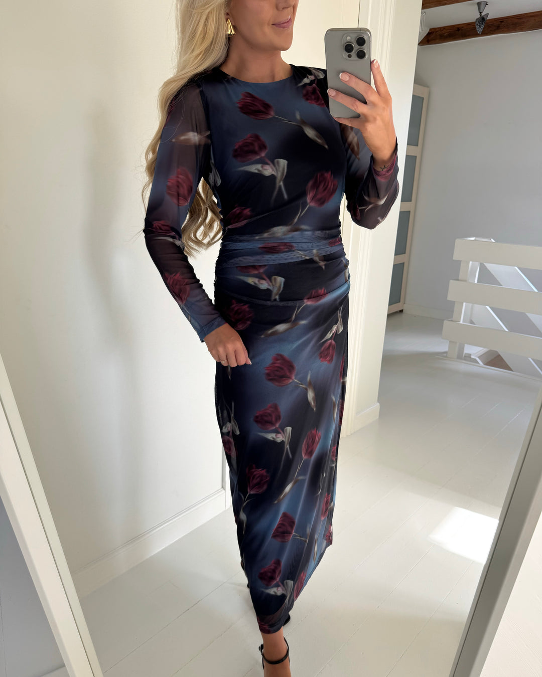 Sister's Point kjole esme ls13 flower print