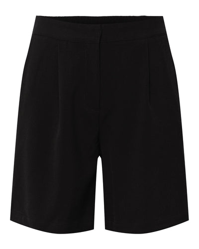 Y.A.S shorts helen mw long black - FORUDBESTILLING LEV. UGE 24