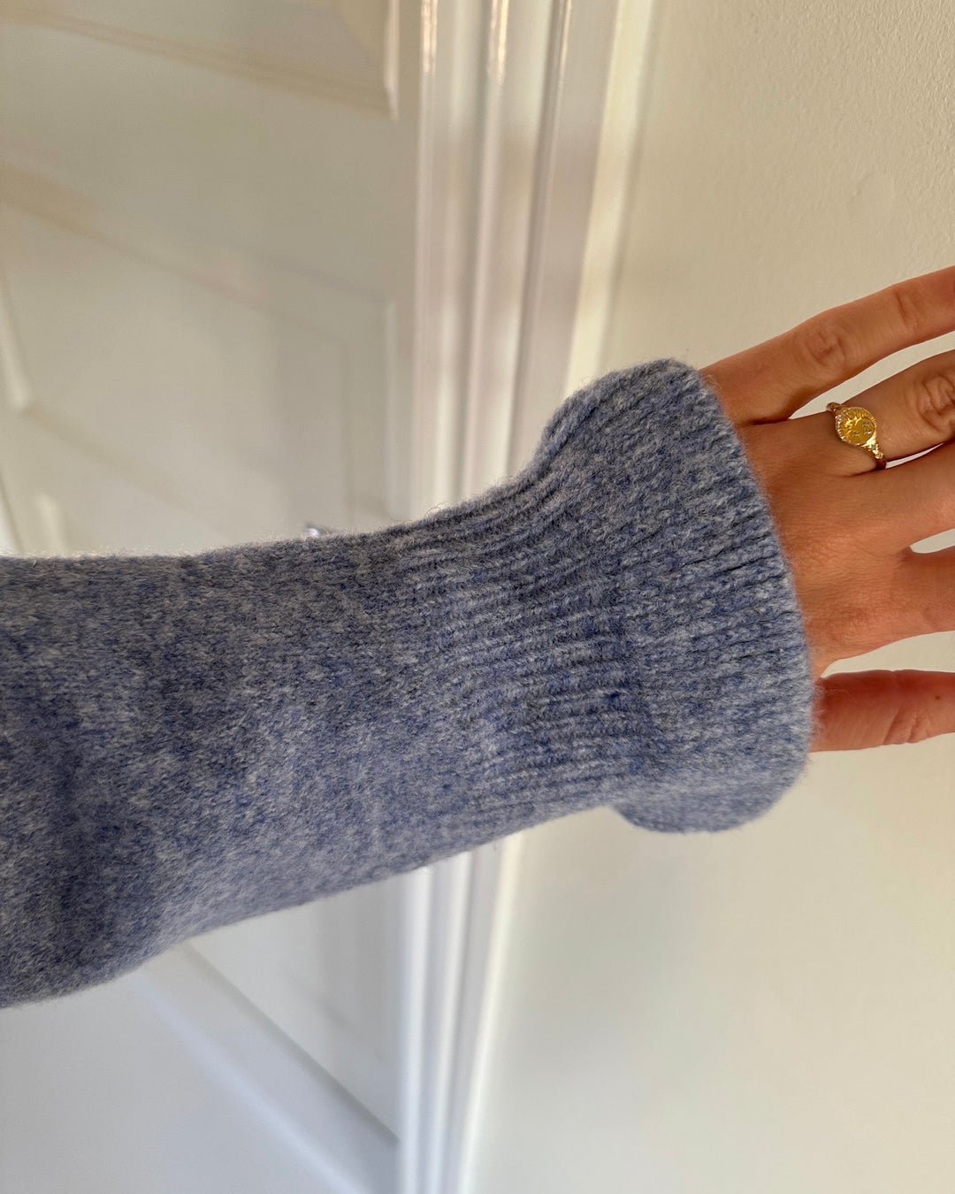 Only cardigan rima life ls ultramarine/melange/pearl button