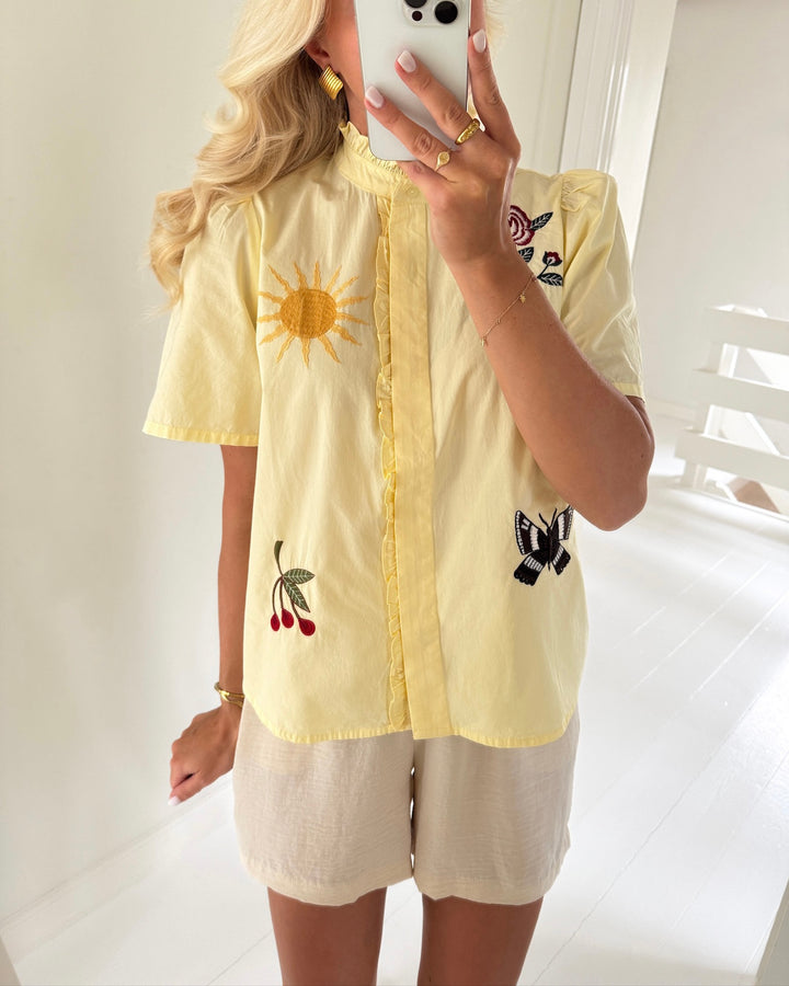 Love&Divine skjorte love1531 butter