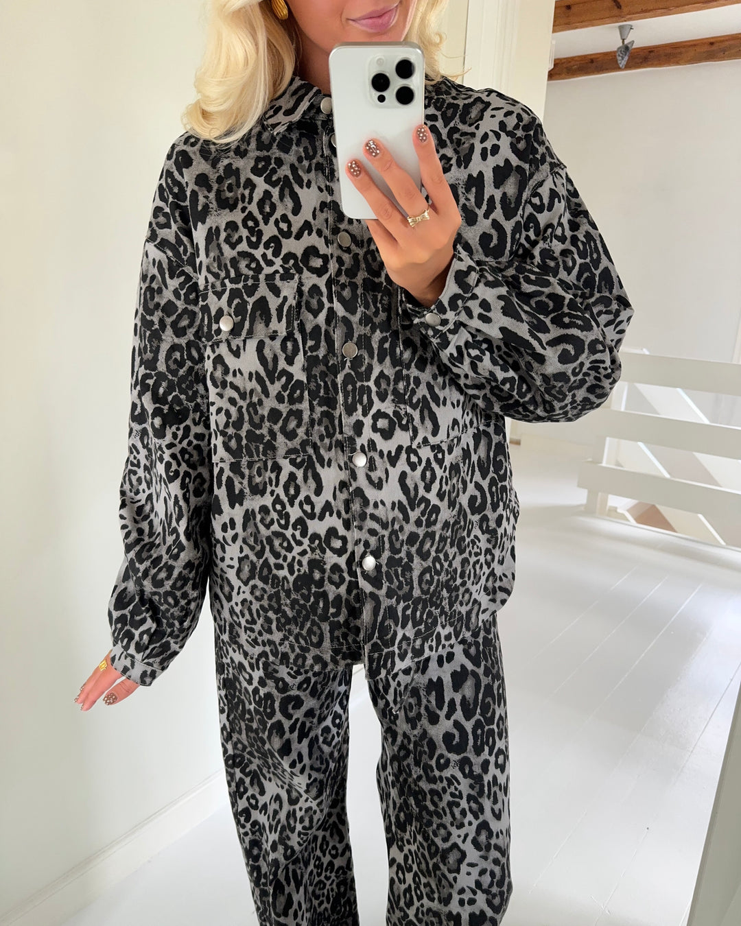 Moves skjorte noliana smoked pearl