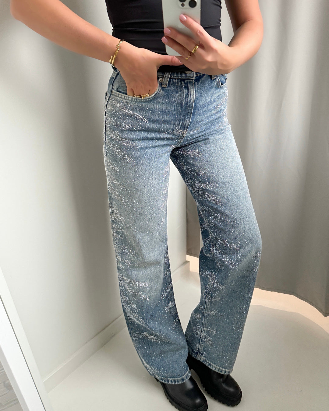 Vero Moda jeans tessa rhines light blue denim