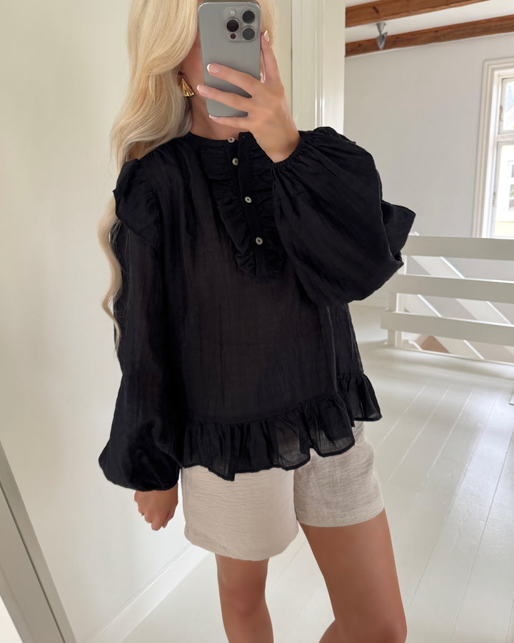 Love&Divine bluse love1236 black