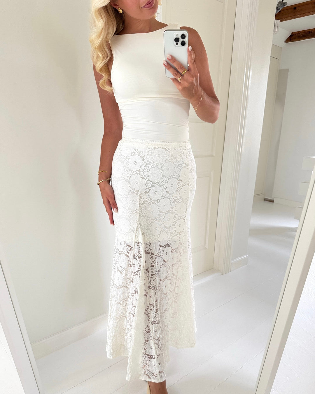 Love&Divine nederdel love1346 cream