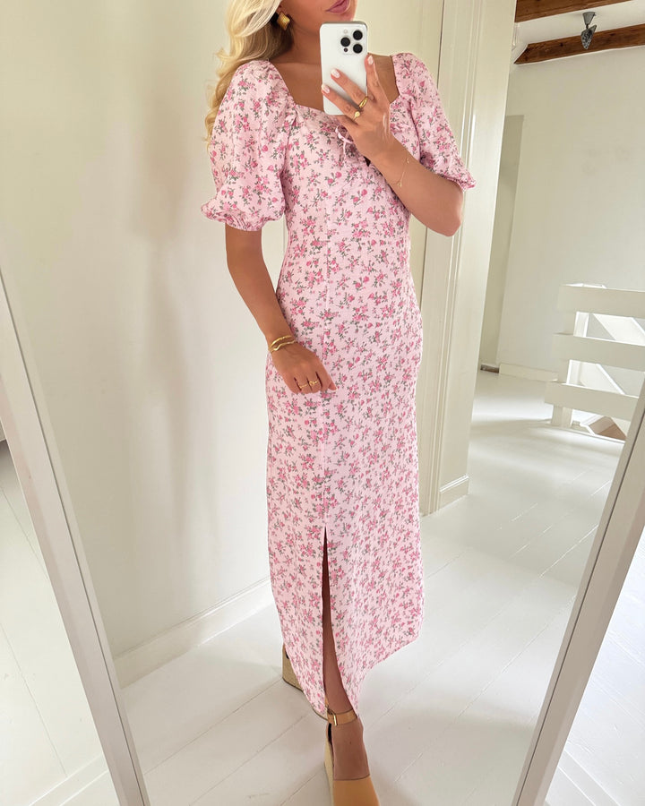 Vero Moda kjole josie 2/4 ankle pink a boo/pink molly
