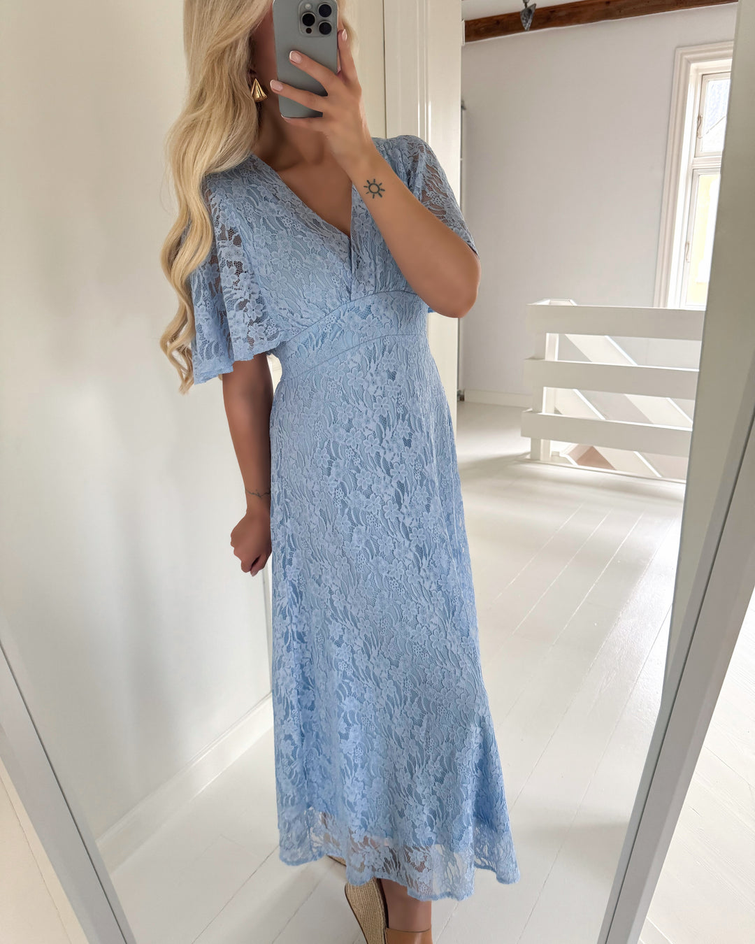 Sister's Point kjole gisela-dr13 light blue