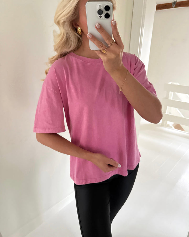 Love&Divine t-shirt love1303-1 pink wash