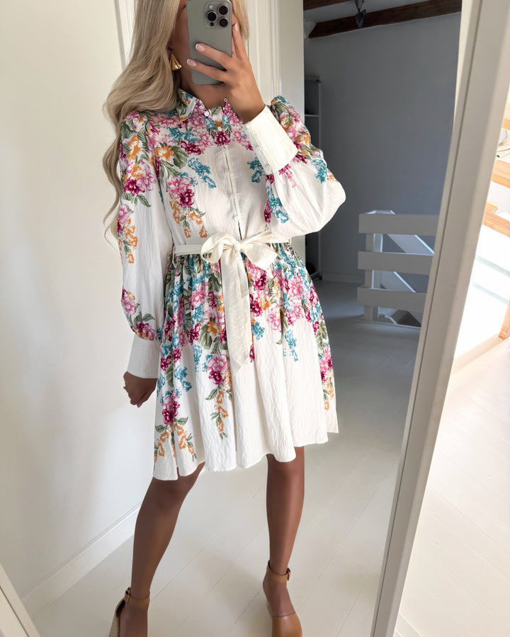Y.A.S kjole rosie ls birch/rosie print