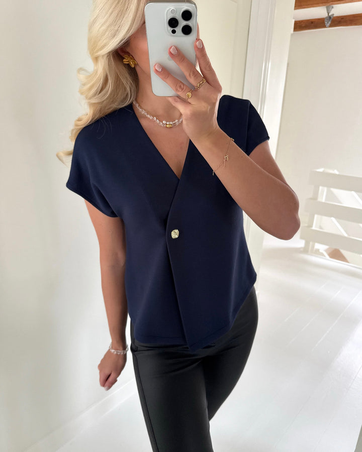 JDY top tami ss black iris