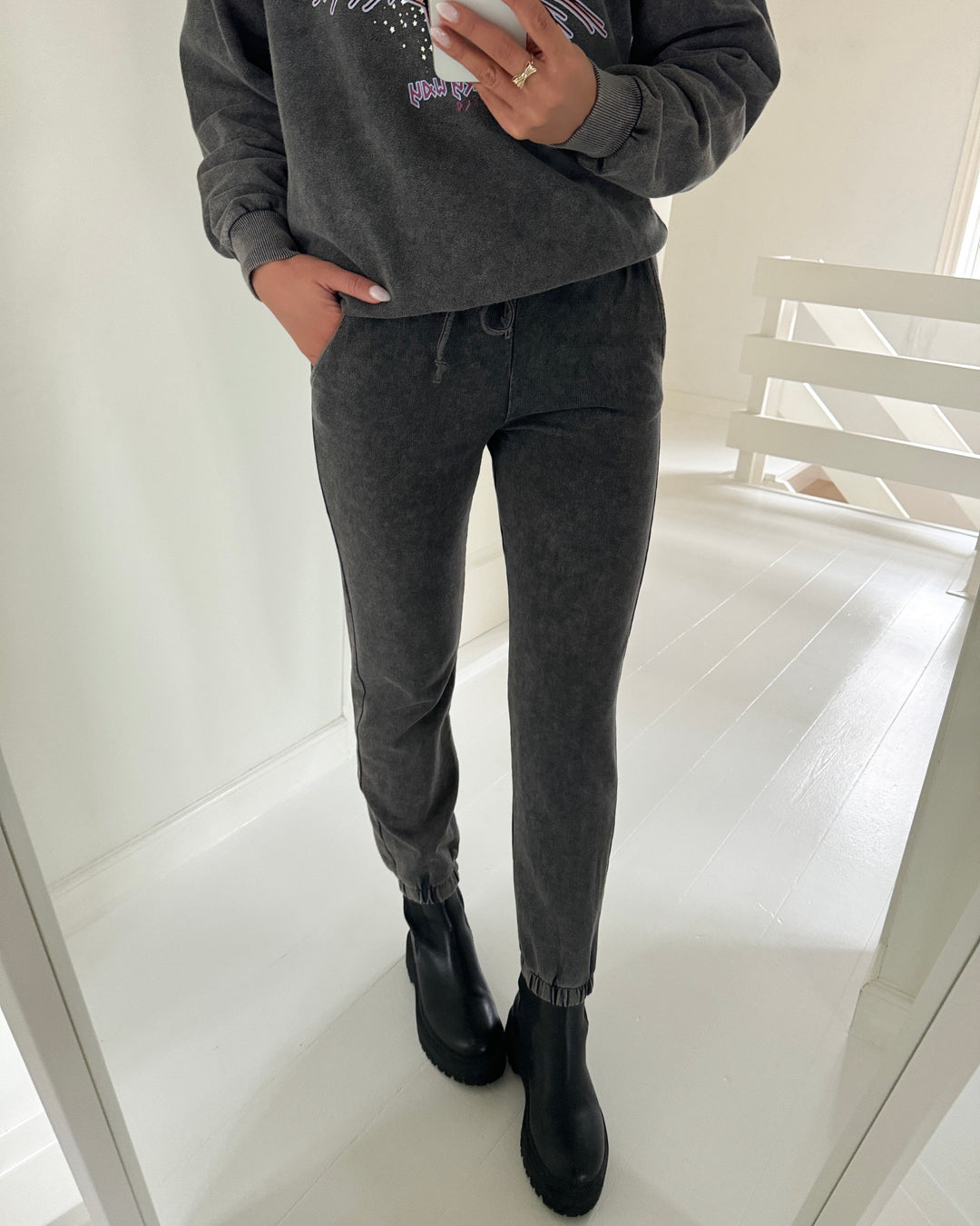 Sister’s Point bukser peva dark grey