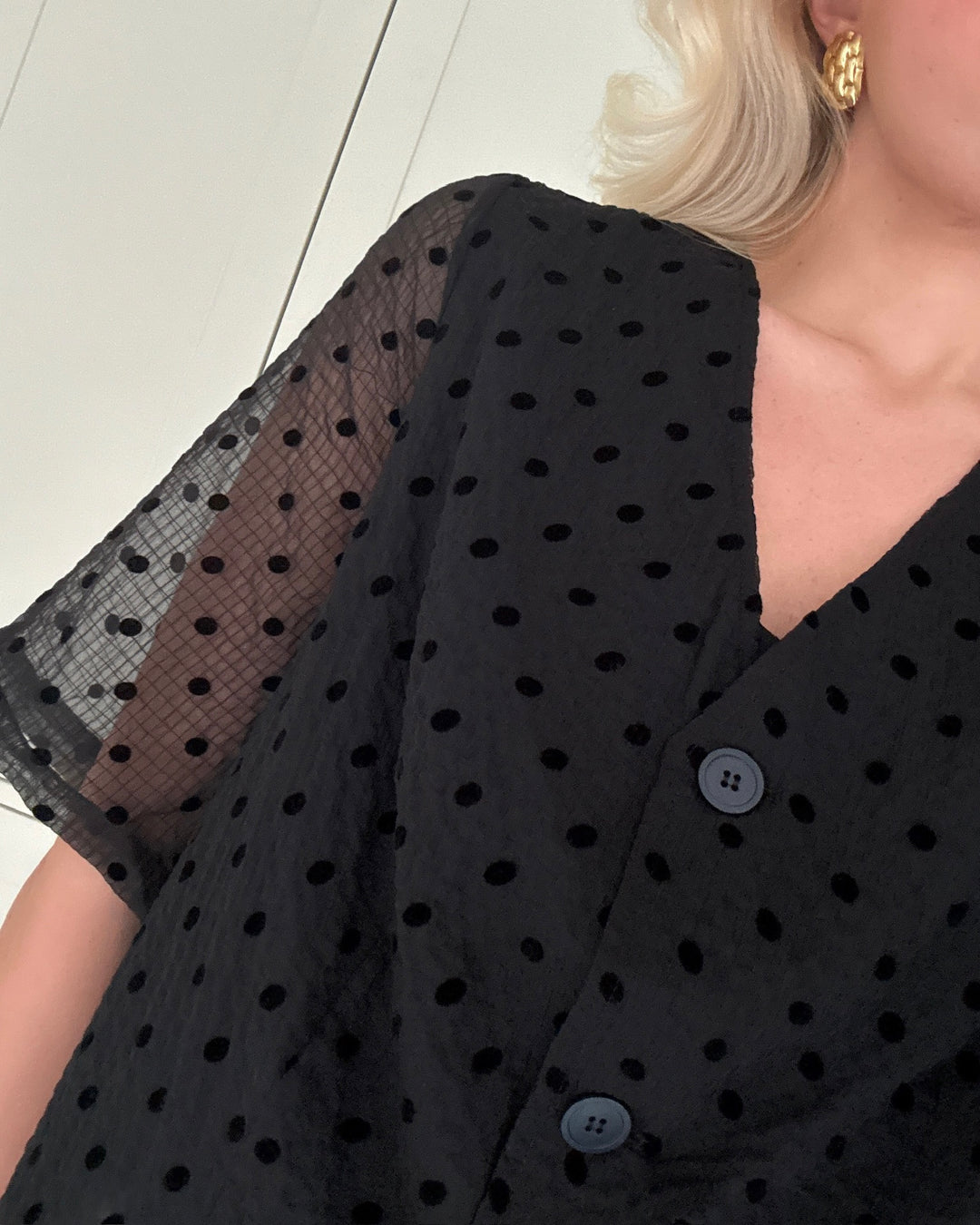 Love&Divine skjorte love1418 black dot