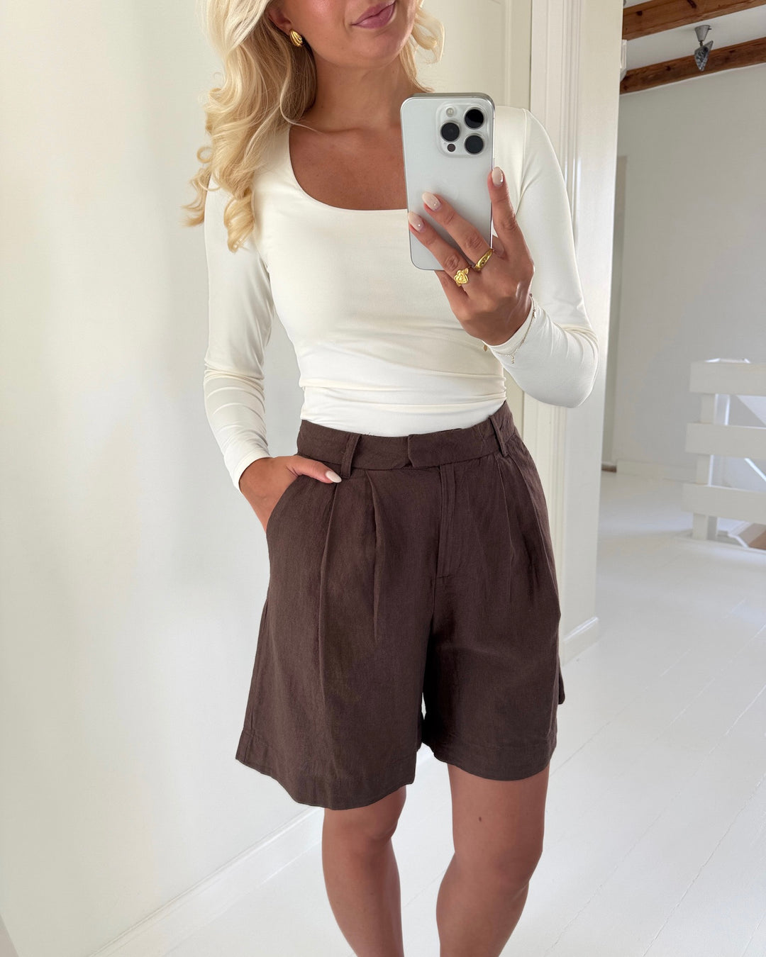 Vero Moda shorts marley nw chocolate martini