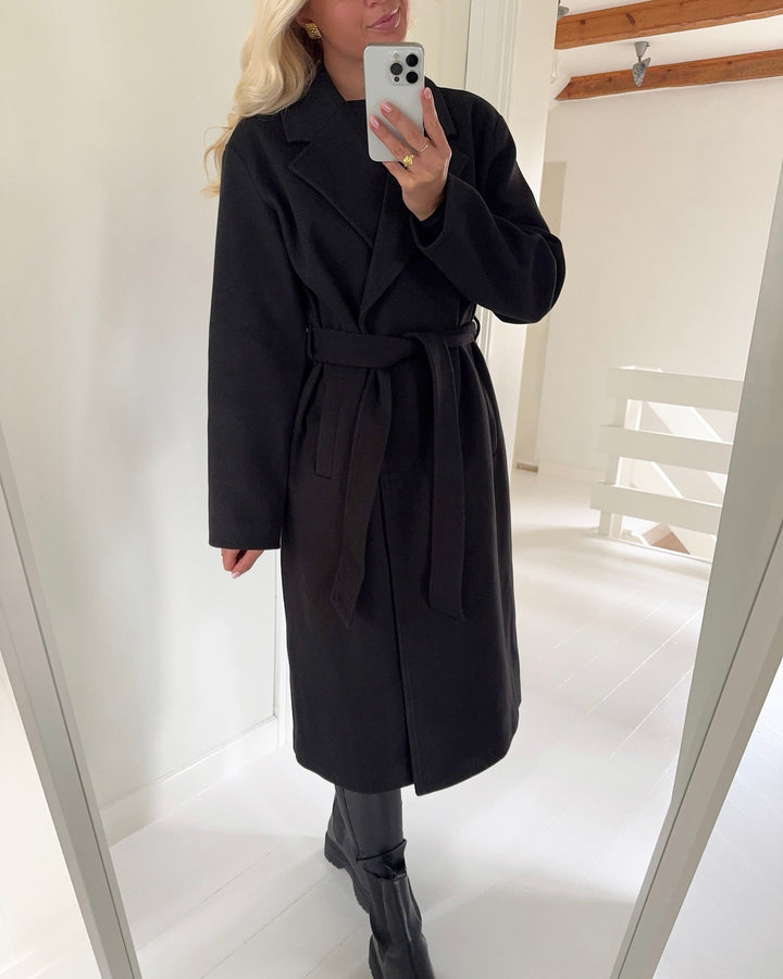 JDY frakke vega long belt black solid