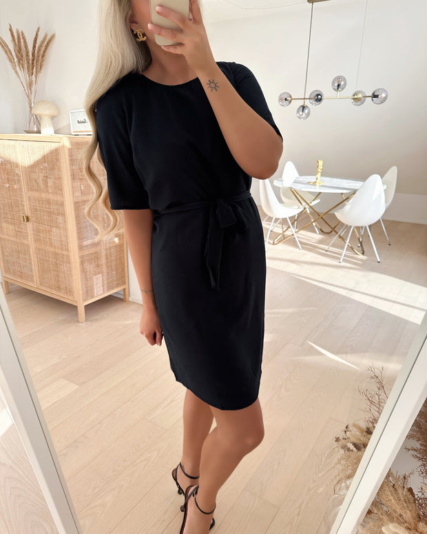 Amanda 2/4 belt dress sky captain