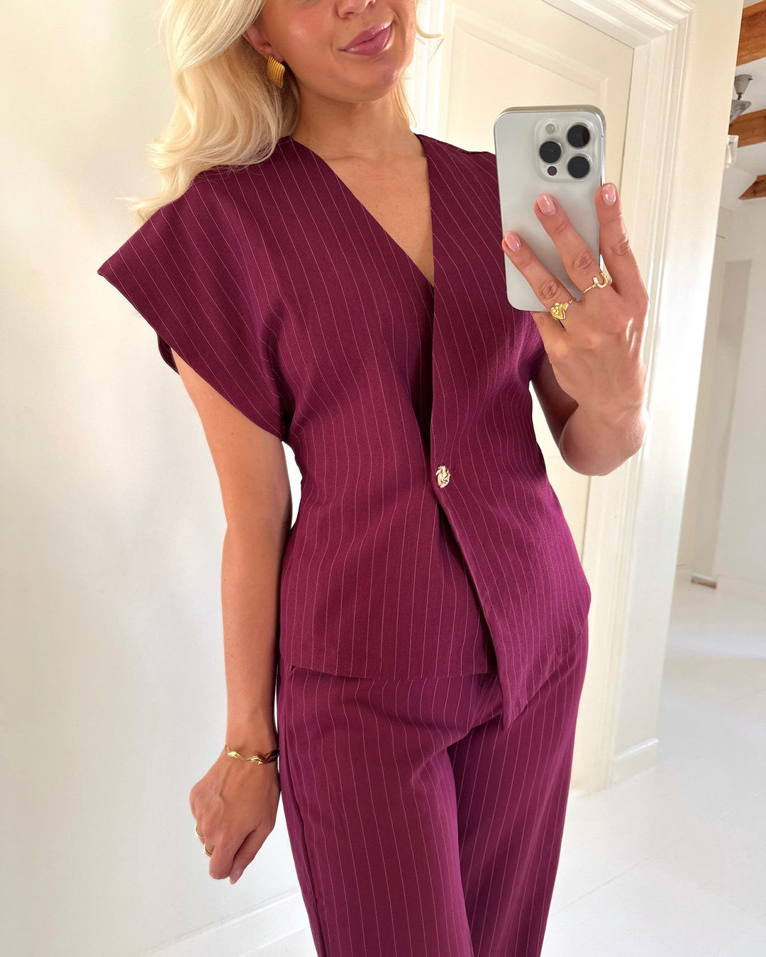 Sister's Point top gevela-ve6 deep bordeaux