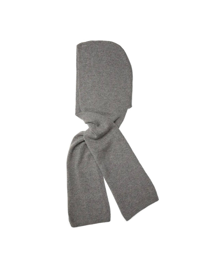 Aware by Vero Moda halstørklæde filiz hood medium grey melange