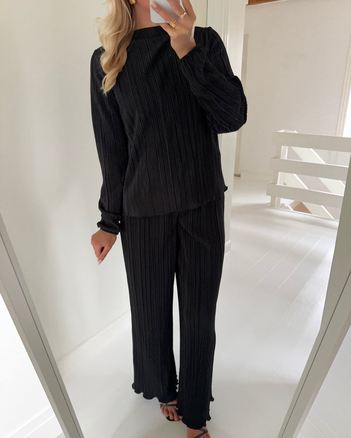 Vero Moda bukser elisa hw black