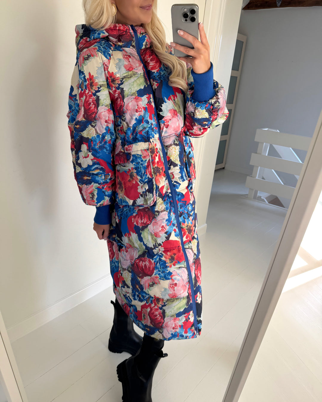 Y.A.S jakke similly padded s. birch/ayana print