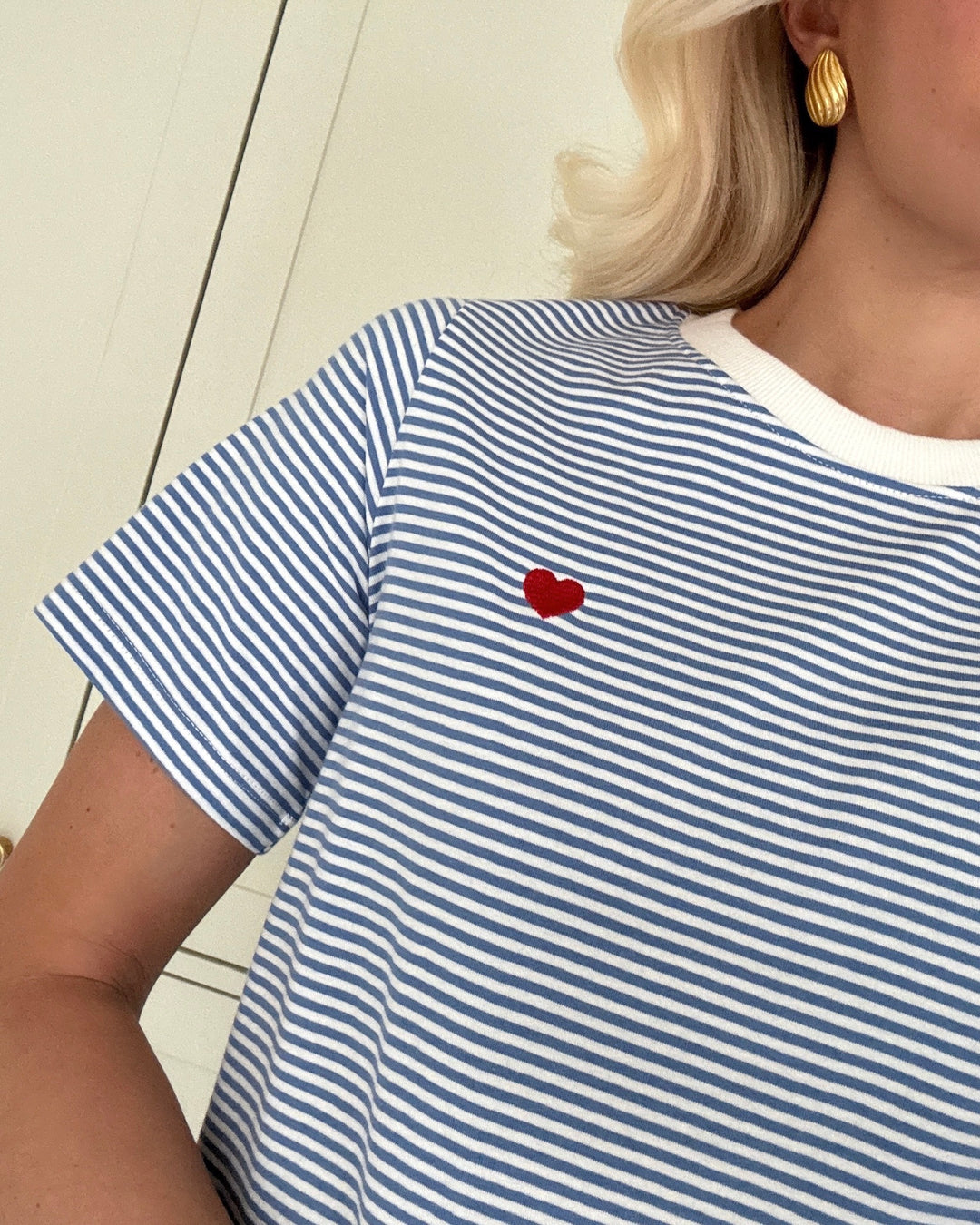 JDY t-shirt pisa ss print ebb and flower/cloud dancer stripes/bittersweet heart