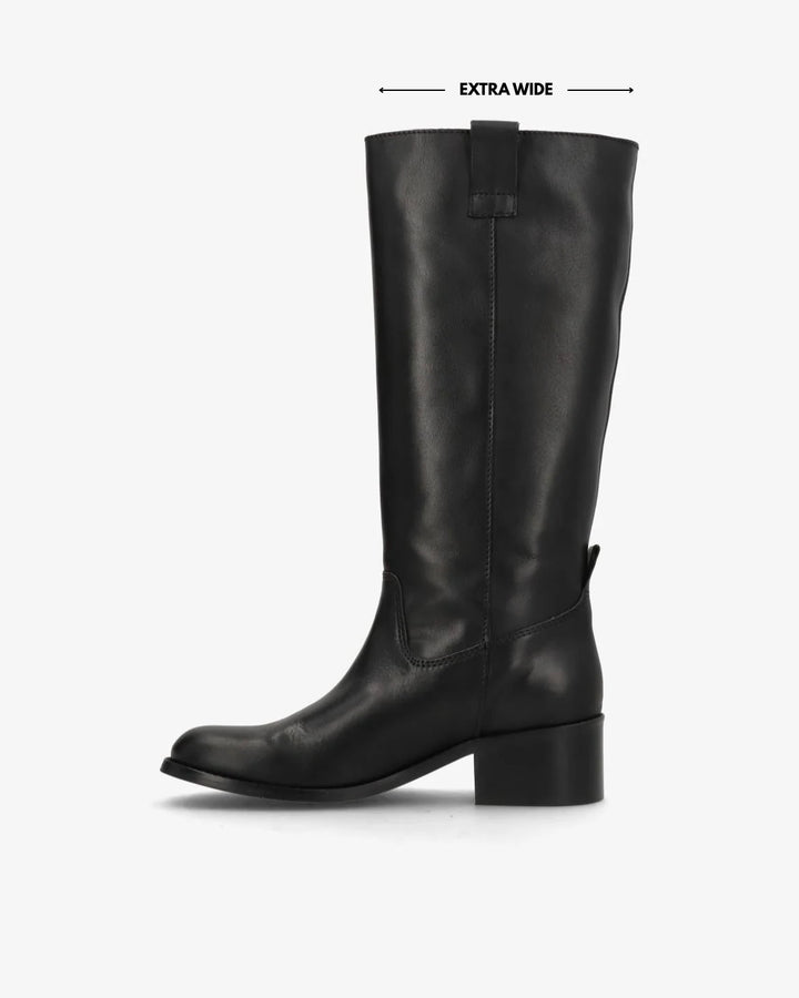 Phenumb støvler martina long wix black