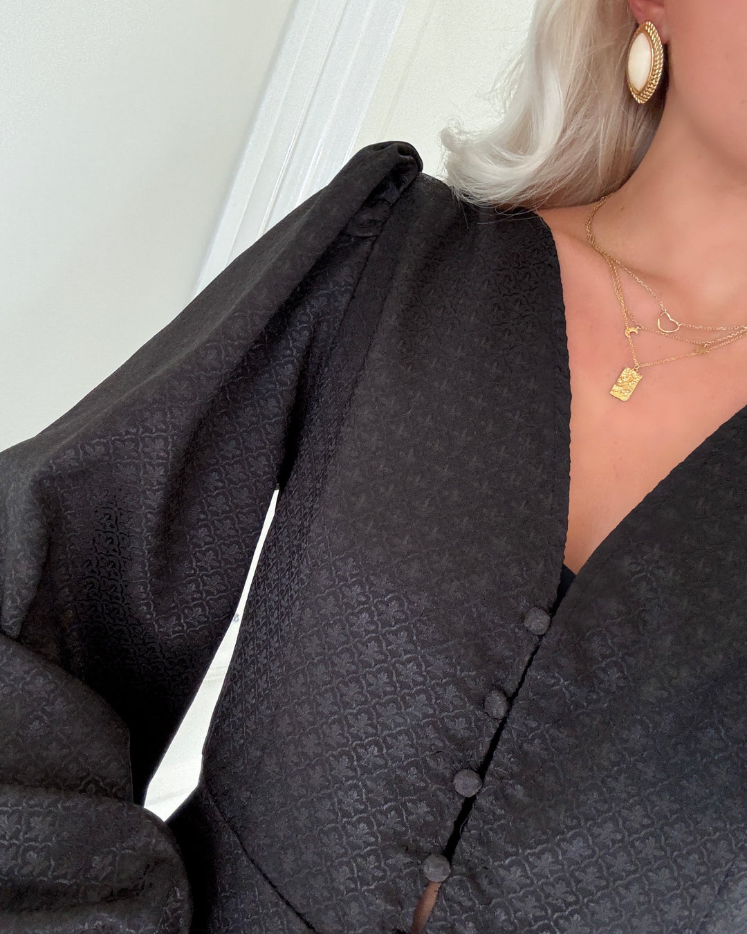 A-View kjole enitta short black