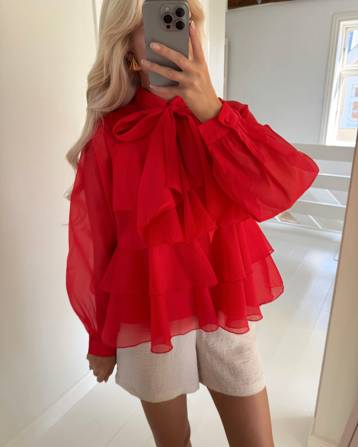Y.A.S top eloise ls d2d high risk red