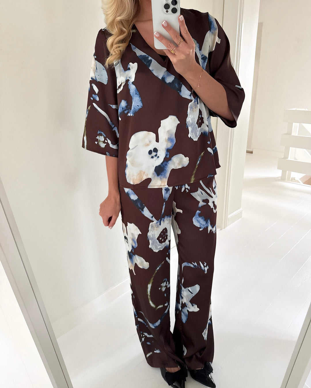 Love&Divine bukser love1024-53 choco/blue