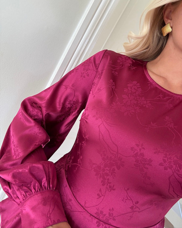 A-View bluse camino carbernet