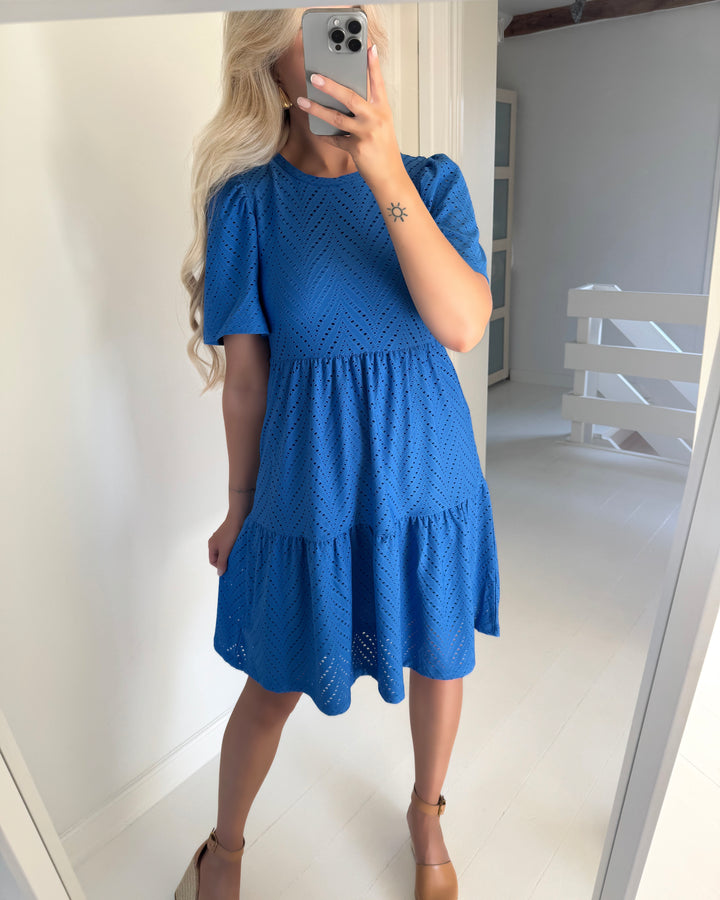 JDY kjole carla cathinka ss strong blue