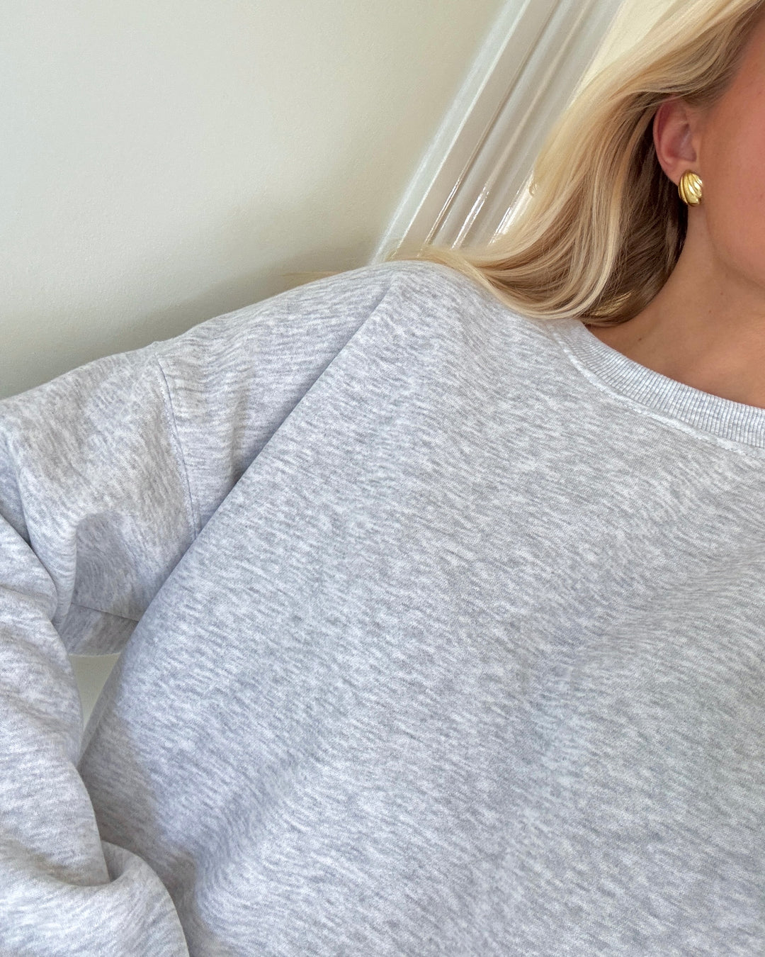 Only sweatshirt best ls light grey melange