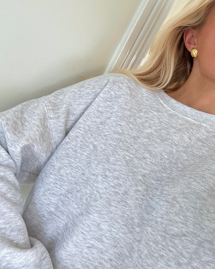 Only sweatshirt best ls light grey melange