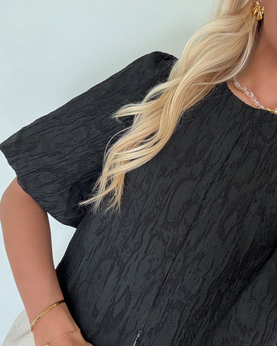 Y.A.S bluse minu 2/4 short black