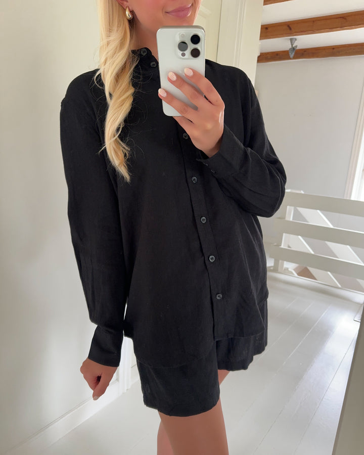 Vero Moda skjorte linn black