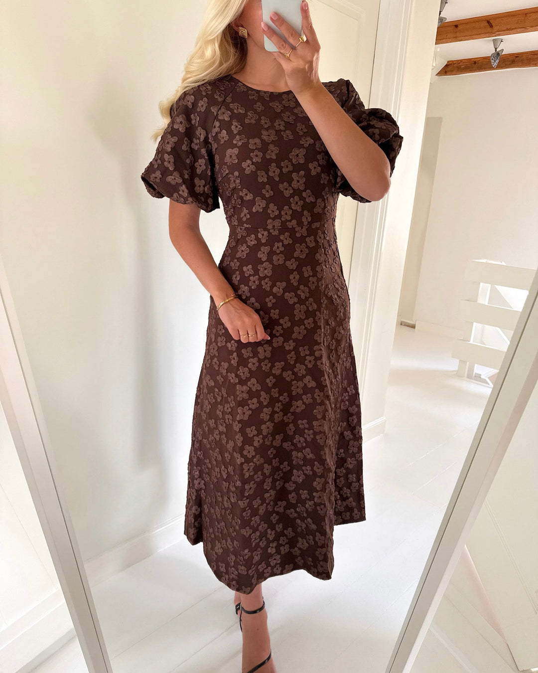 Vero Moda kjole fia chicory coffee
