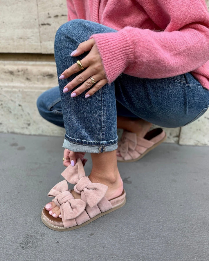 Copenhagen Shoes sandal summer dream suede papaya