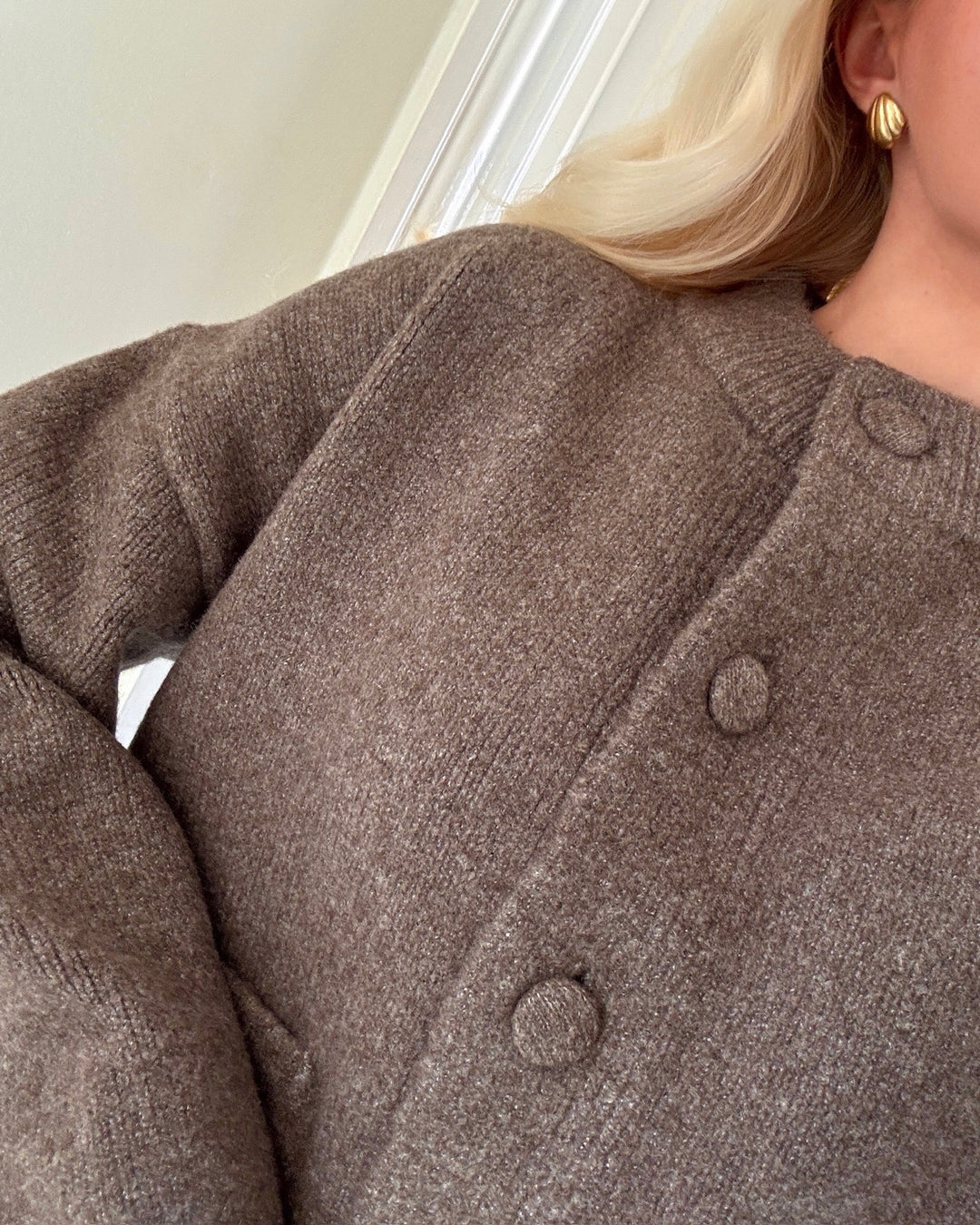 JDY cardigan kimie life ls knit mulch melange