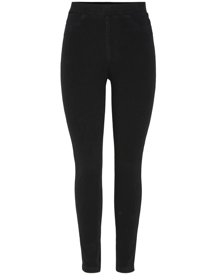 Pieces jeggings jumbo foxy mw black