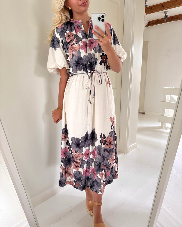 Sister's Point kjole elice-dr1 cream flower