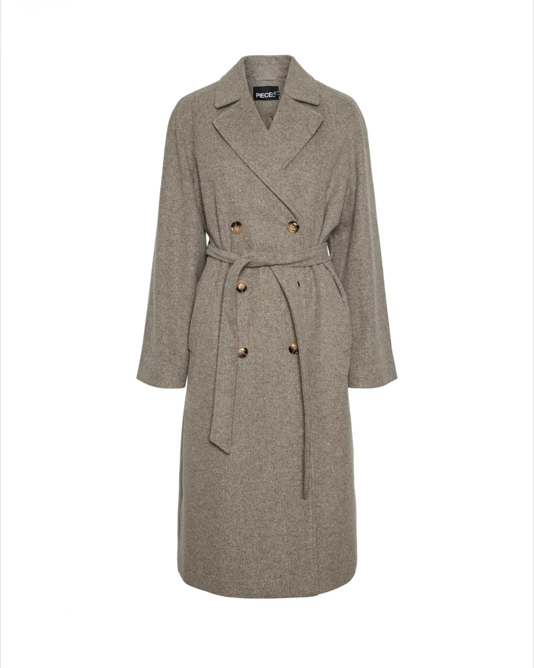 Pieces frakke marbel long morel