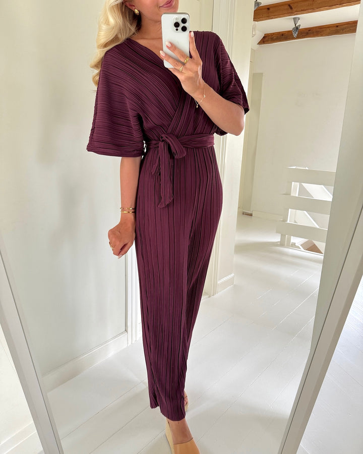 Y.A.S jumpsuit olinda ss ankle fig