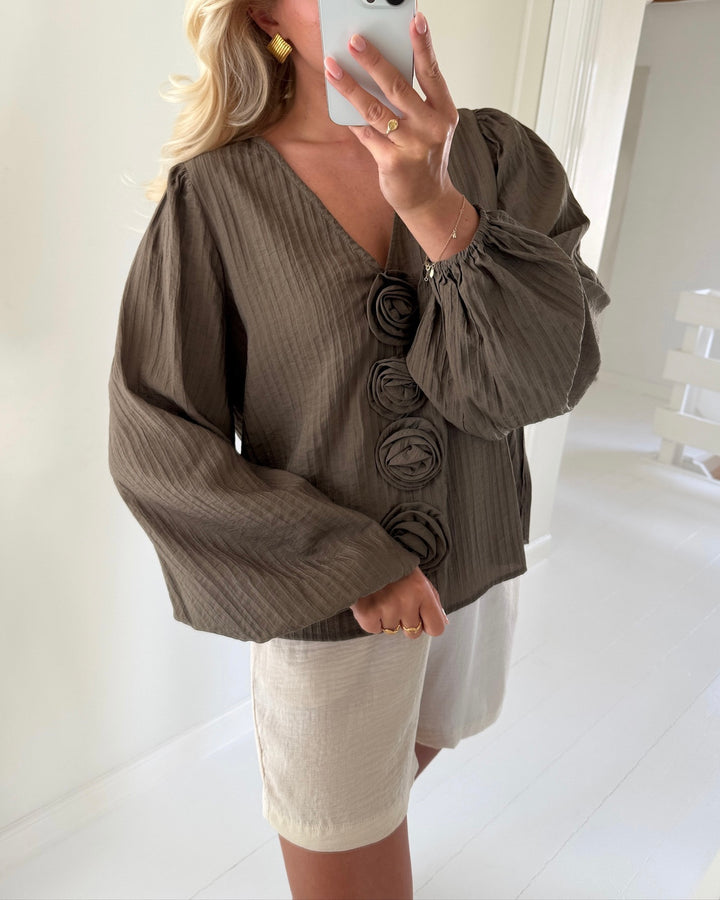 Love&Divine bluse love1464 teak